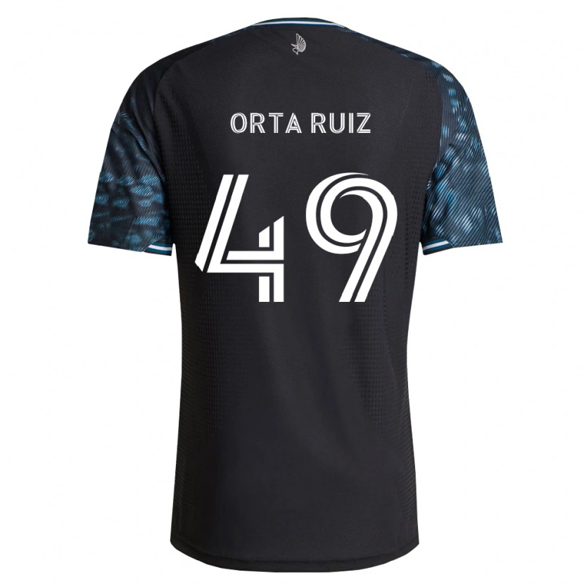 Danxen Damen Jose Orta Ruiz #49 Schwarz Weiß Heimtrikot Trikot 2026/27 T-Shirt Schweiz