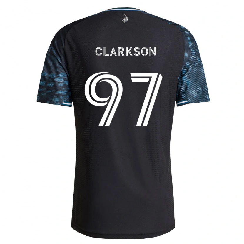 Danxen Damen Jack Clarkson #97 Schwarz Weiß Heimtrikot Trikot 2026/27 T-Shirt Schweiz