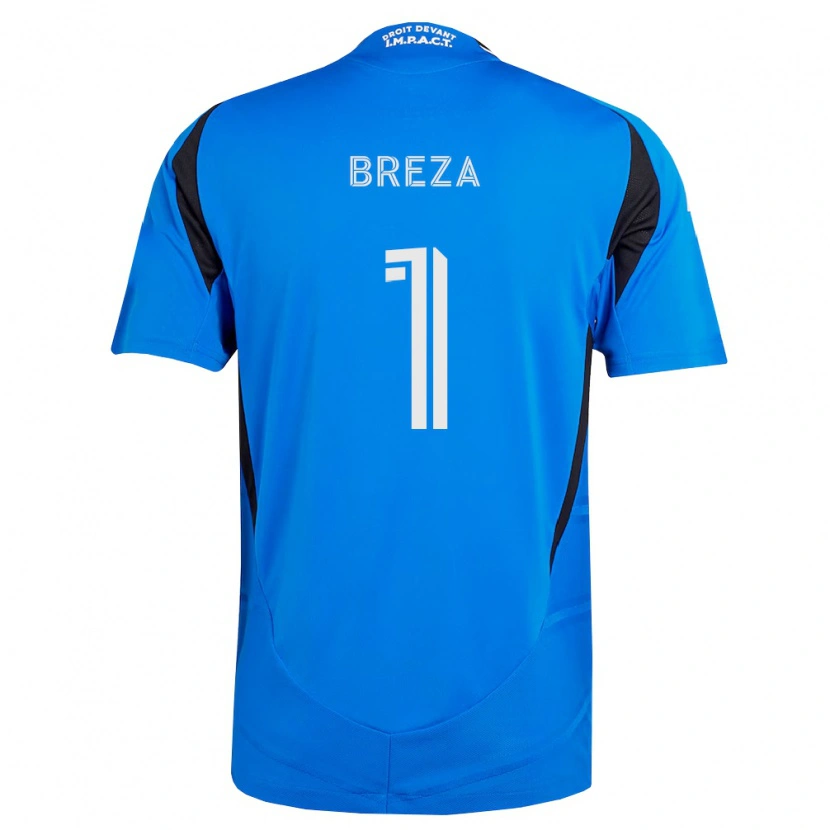 Danxen Damen Sébastian Breza #1 Blau Weiß Schwarz Heimtrikot Trikot 2026/27 T-Shirt Schweiz
