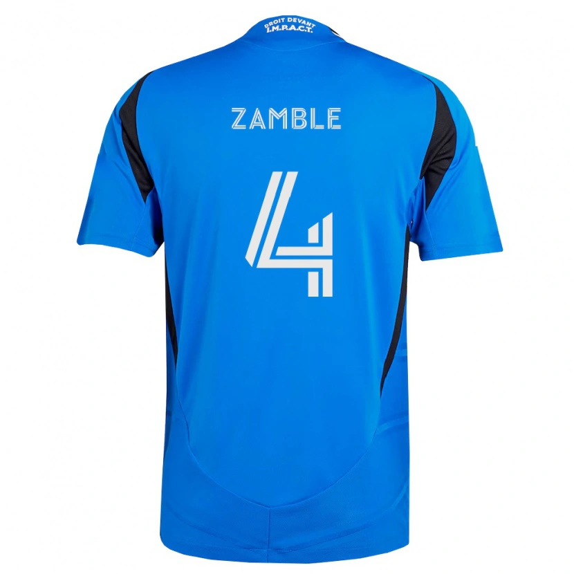 Danxen Damen Ulrich Zamble #4 Blau Weiß Schwarz Heimtrikot Trikot 2026/27 T-Shirt Schweiz