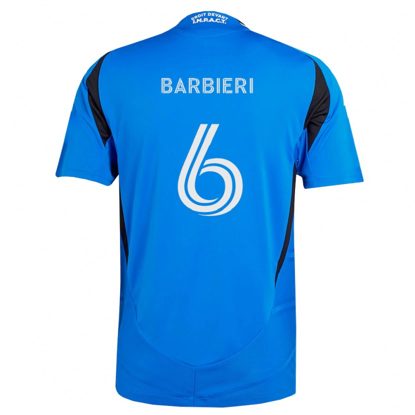 Danxen Damen Juliano Barbieri #6 Blau Weiß Schwarz Heimtrikot Trikot 2026/27 T-Shirt Schweiz