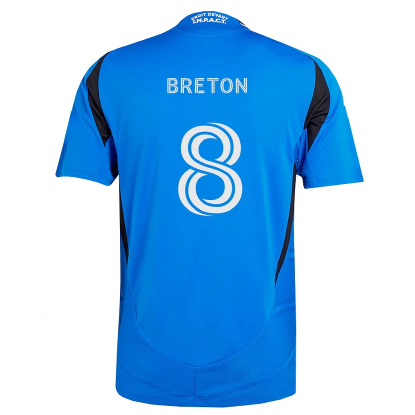 Danxen Damen Eloi Breton #8 Blau Weiß Schwarz Heimtrikot Trikot 2026/27 T-Shirt Schweiz