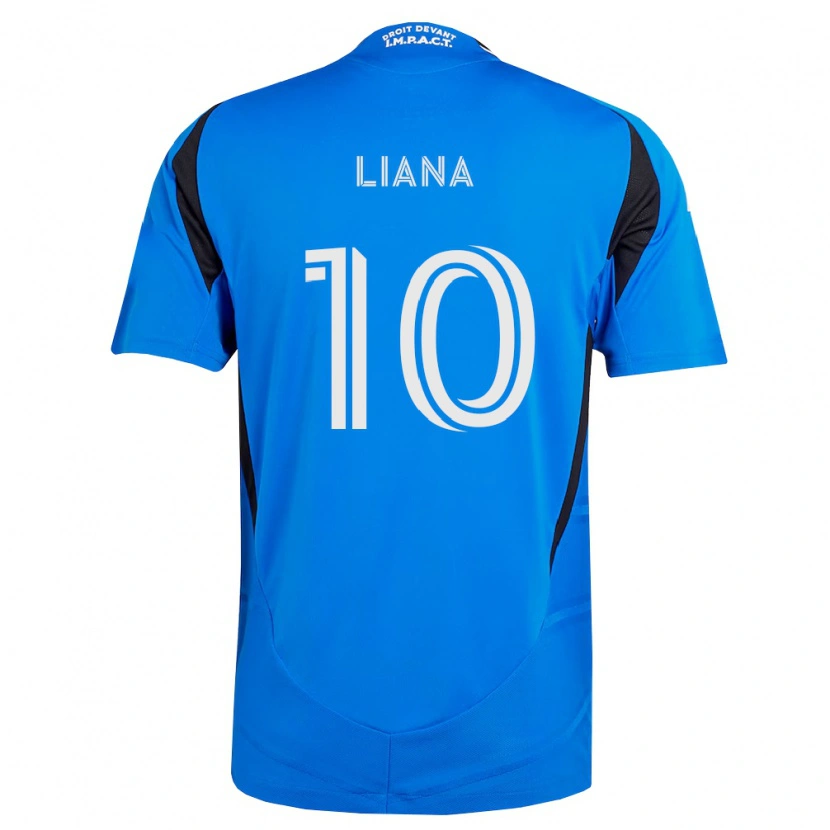 Danxen Damen Tarasco Liana #10 Blau Weiß Schwarz Heimtrikot Trikot 2026/27 T-Shirt Schweiz