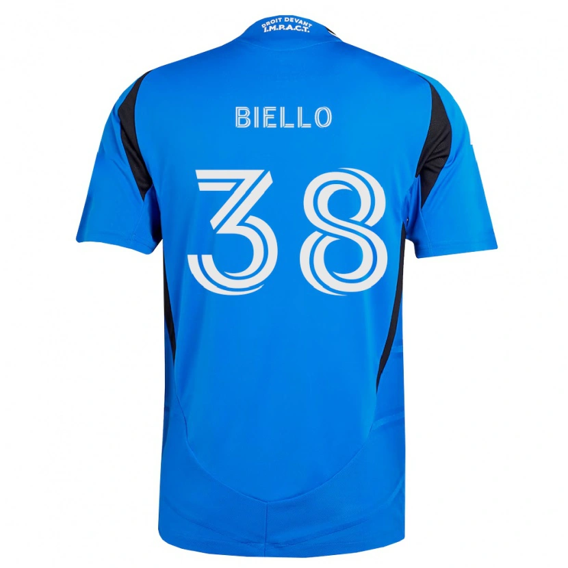 Danxen Damen Alessandro Biello #38 Blau Weiß Schwarz Heimtrikot Trikot 2026/27 T-Shirt Schweiz
