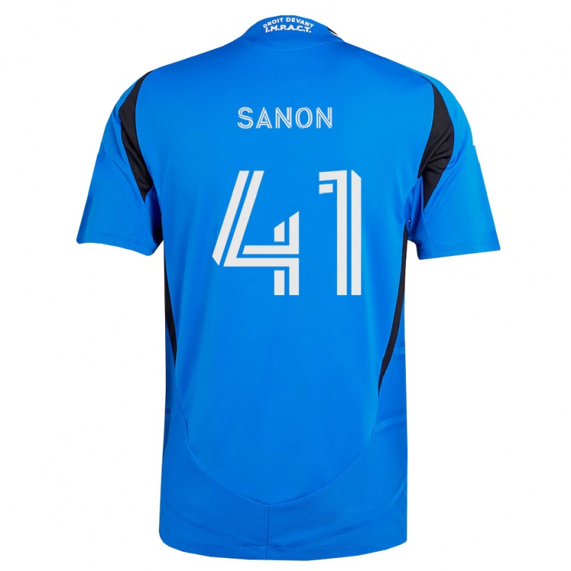 Danxen Damen Jérémy Sanon #41 Blau Weiß Schwarz Heimtrikot Trikot 2026/27 T-Shirt Schweiz