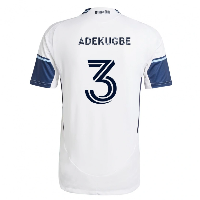Danxen Damen Sam Adekugbe #3 Weiß Königsblau Heimtrikot Trikot 2026/27 T-Shirt Schweiz