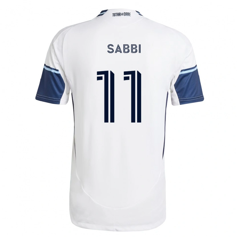 Danxen Damen Emmanuel Sabbi #11 Weiß Königsblau Heimtrikot Trikot 2026/27 T-Shirt Schweiz