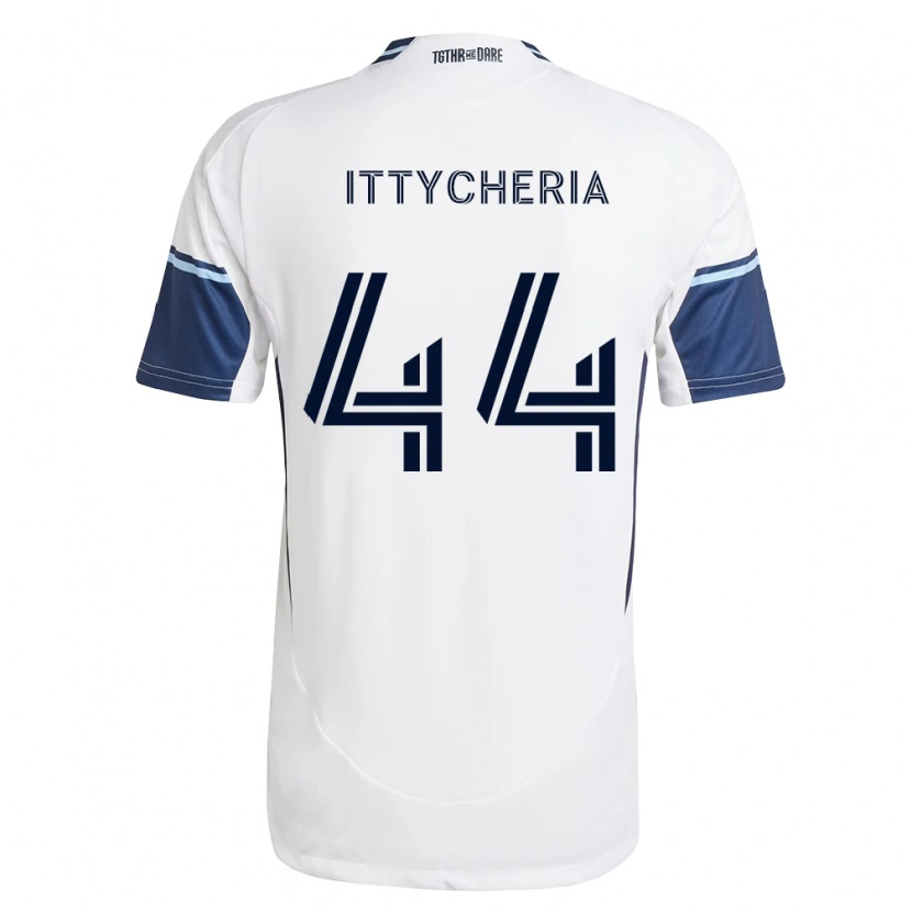 Danxen Damen Daniel Ittycheria #44 Weiß Königsblau Heimtrikot Trikot 2026/27 T-Shirt Schweiz