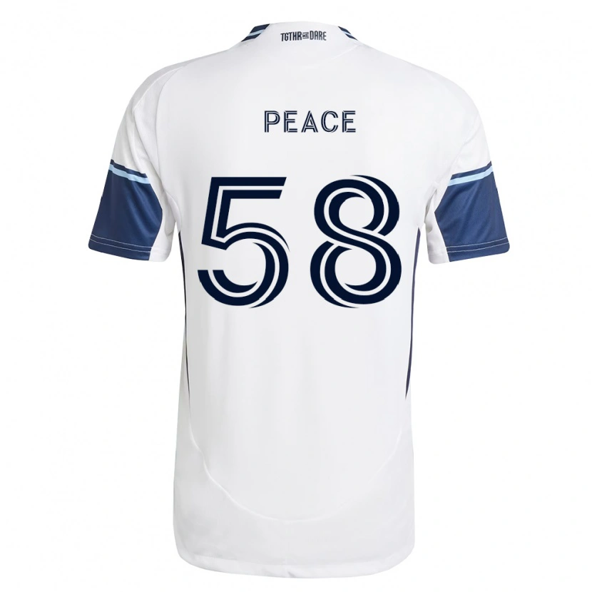 Danxen Damen Jesse Peace #58 Weiß Königsblau Heimtrikot Trikot 2026/27 T-Shirt Schweiz