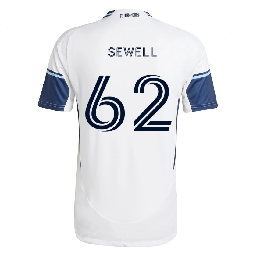 Danxen Damen Ryder Sewell #62 Weiß Königsblau Heimtrikot Trikot 2026/27 T-Shirt Schweiz
