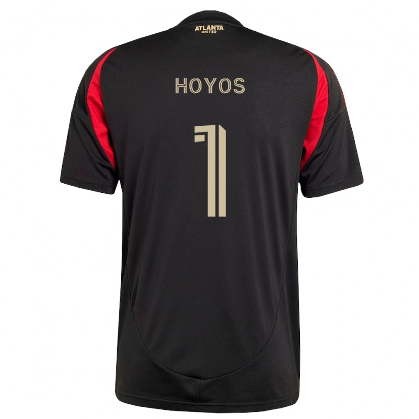 Danxen Damen Lucas Hoyos #1 Schwarz Rot Heimtrikot Trikot 2026/27 T-Shirt Schweiz