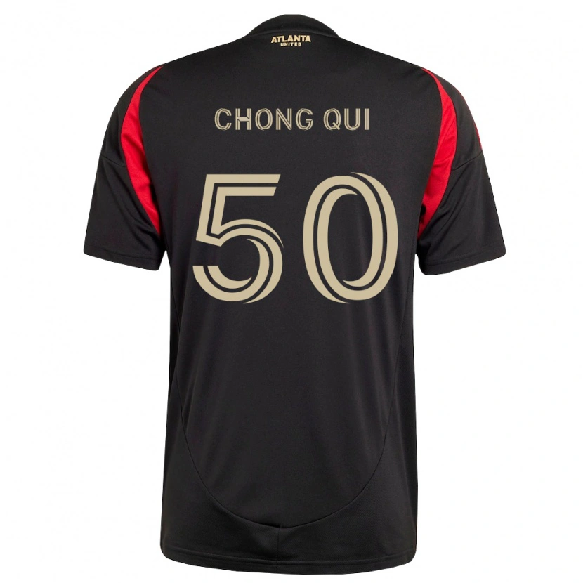 Danxen Damen Dominik Chong Qui #50 Schwarz Rot Heimtrikot Trikot 2026/27 T-Shirt Schweiz