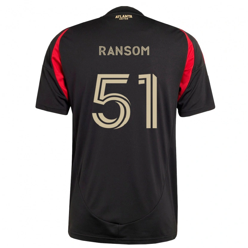 Danxen Damen Jonathan Ransom #51 Schwarz Rot Heimtrikot Trikot 2026/27 T-Shirt Schweiz