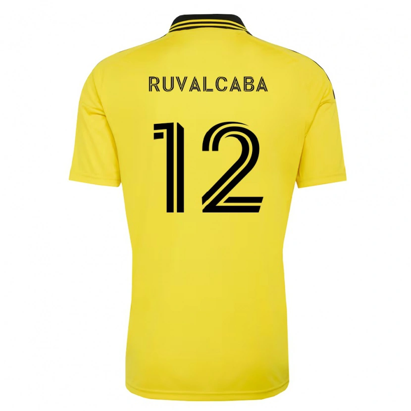 Danxen Damen Cesar Ruvalcaba #12 Gelb Schwarz Heimtrikot Trikot 2026/27 T-Shirt Schweiz