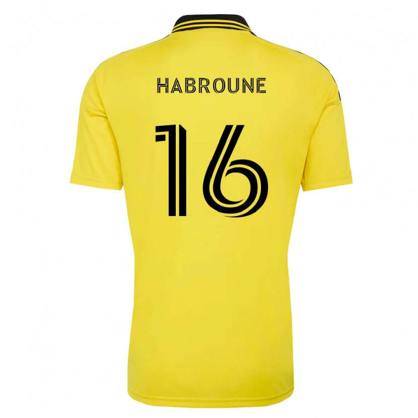 Danxen Damen Taha Habroune #16 Gelb Schwarz Heimtrikot Trikot 2026/27 T-Shirt Schweiz