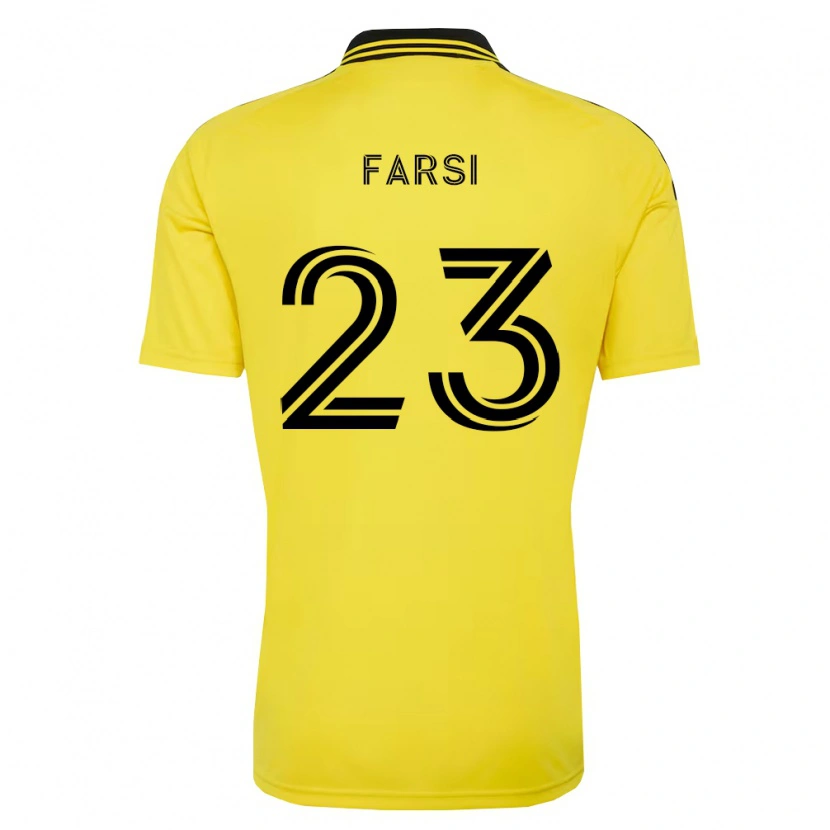 Danxen Damen Mohamed Farsi #23 Gelb Schwarz Heimtrikot Trikot 2026/27 T-Shirt Schweiz