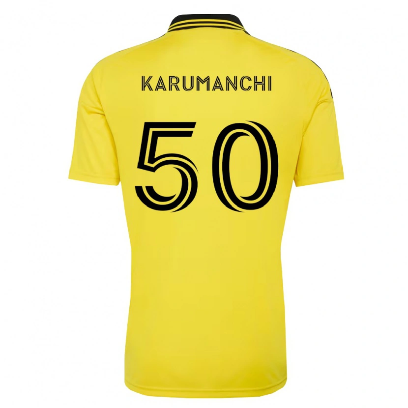 Danxen Damen Tarun Karumanchi #50 Gelb Schwarz Heimtrikot Trikot 2026/27 T-Shirt Schweiz