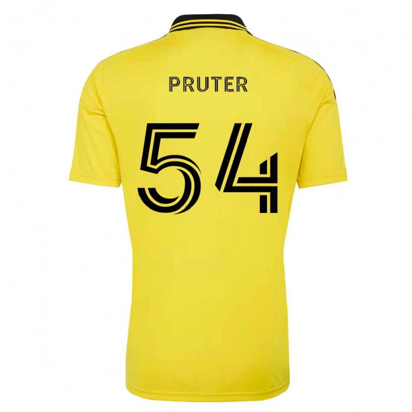 Danxen Damen Luke Pruter #54 Gelb Schwarz Heimtrikot Trikot 2026/27 T-Shirt Schweiz