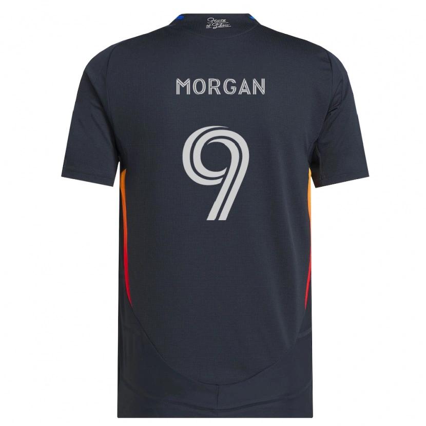 Danxen Damen Lewis Morgan #9 Dunkelgrau Rot Heimtrikot Trikot 2026/27 T-Shirt Schweiz