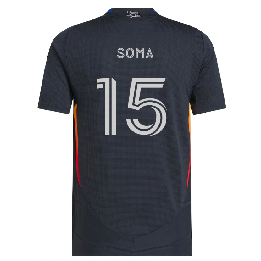 Danxen Damen Pedro Soma #15 Dunkelgrau Rot Heimtrikot Trikot 2026/27 T-Shirt Schweiz