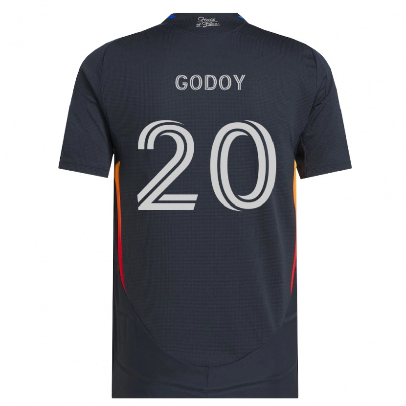 Danxen Damen Aníbal Godoy #20 Dunkelgrau Rot Heimtrikot Trikot 2026/27 T-Shirt Schweiz