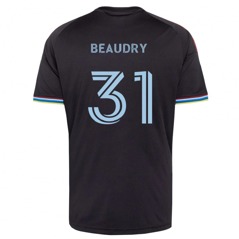 Danxen Damen Adam Beaudry #31 Schwarz Himmelblau Heimtrikot Trikot 2026/27 T-Shirt Schweiz