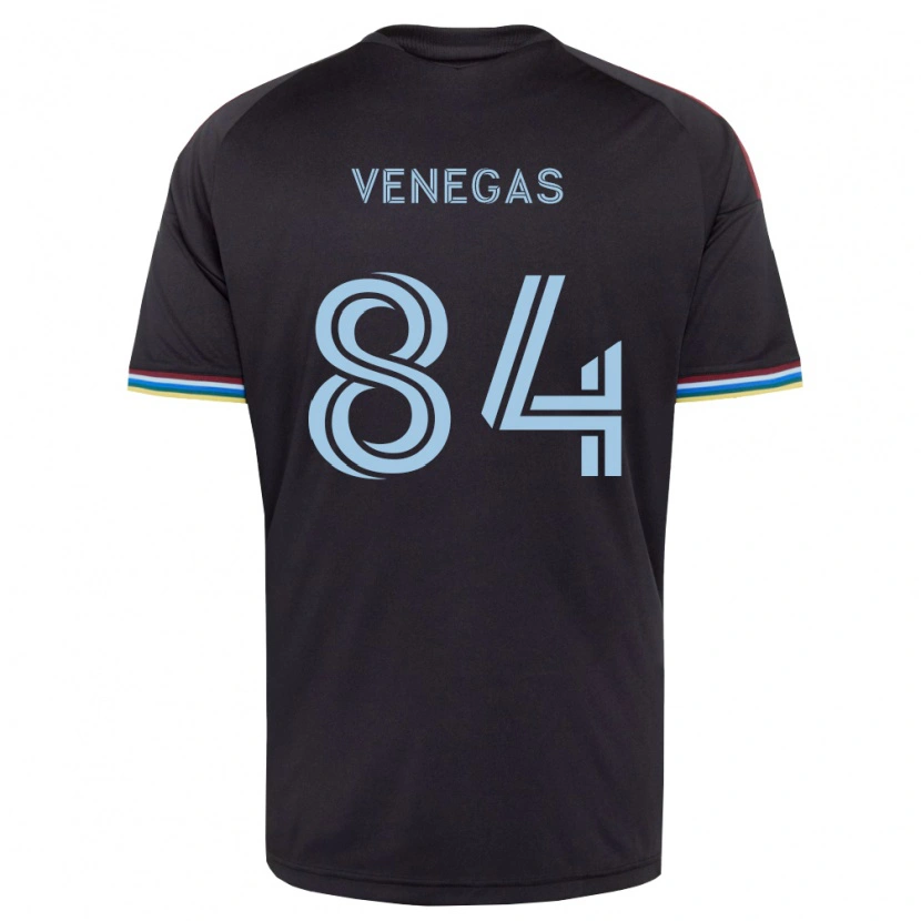Danxen Damen Pedro Venegas #84 Schwarz Himmelblau Heimtrikot Trikot 2026/27 T-Shirt Schweiz
