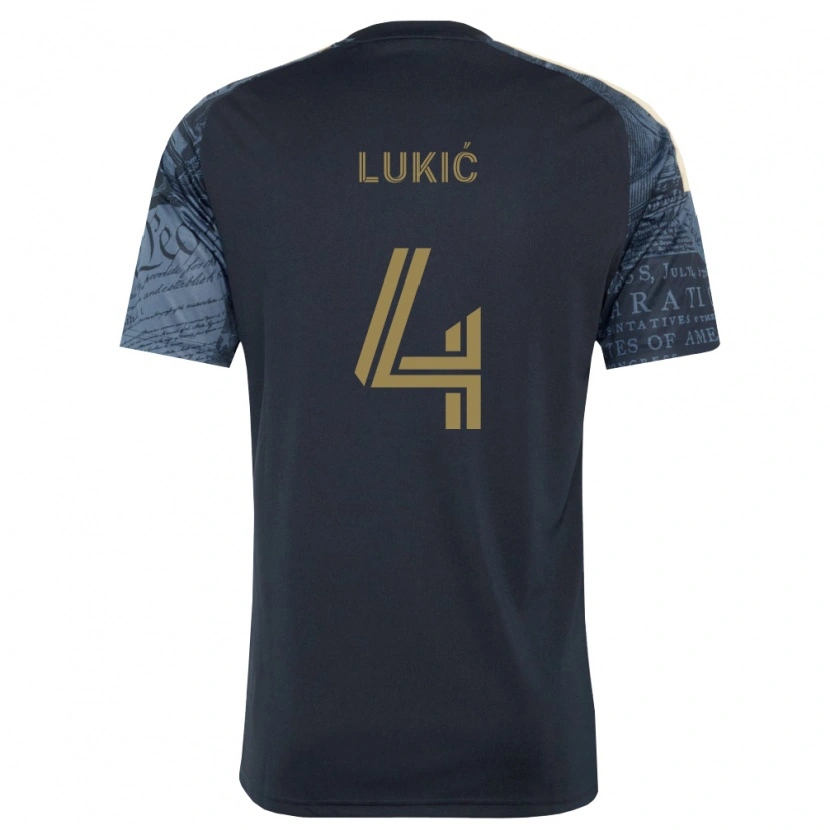 Danxen Damen Jovan Lukić #4 Marineblau Braun Heimtrikot Trikot 2026/27 T-Shirt Schweiz