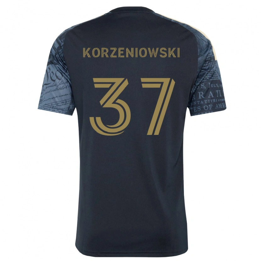 Danxen Damen Stas Korzeniowski #37 Marineblau Braun Heimtrikot Trikot 2026/27 T-Shirt Schweiz