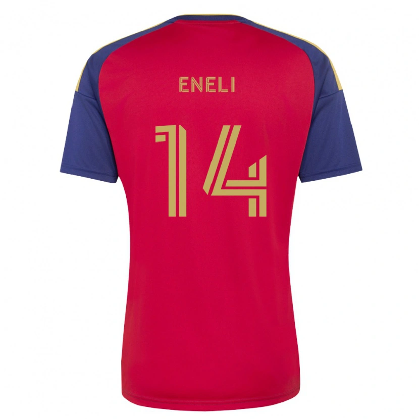 Danxen Damen Emeka Eneli #14 Königsblau Braun Rot Heimtrikot Trikot 2026/27 T-Shirt Schweiz