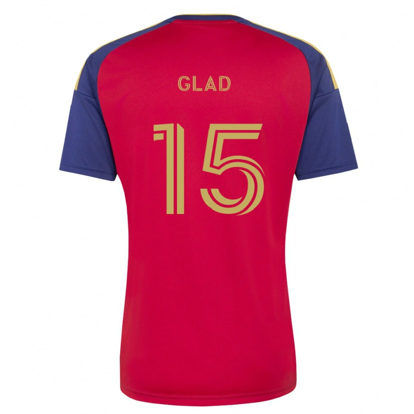 Danxen Damen Justen Glad #15 Königsblau Braun Rot Heimtrikot Trikot 2026/27 T-Shirt Schweiz