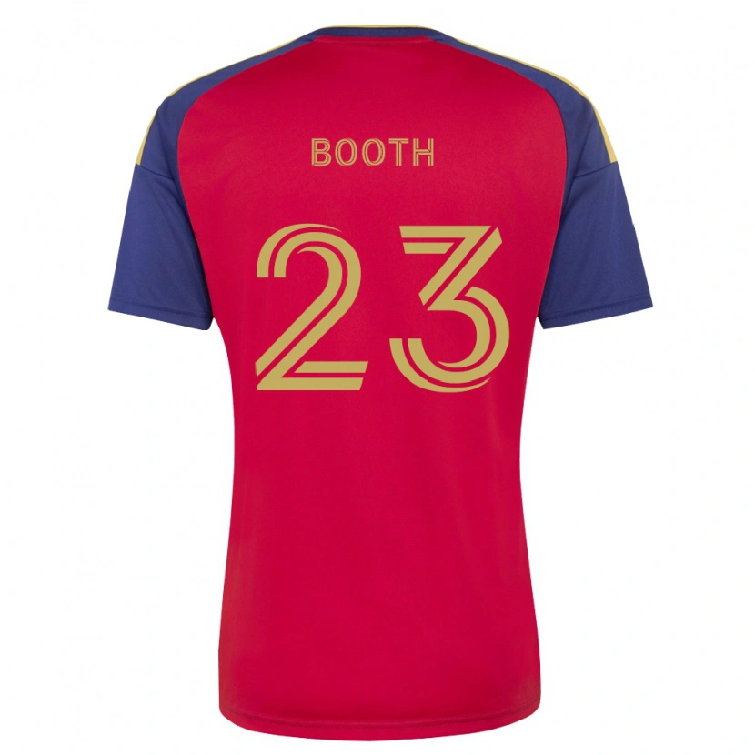 Danxen Damen Zach Booth #23 Königsblau Braun Rot Heimtrikot Trikot 2026/27 T-Shirt Schweiz