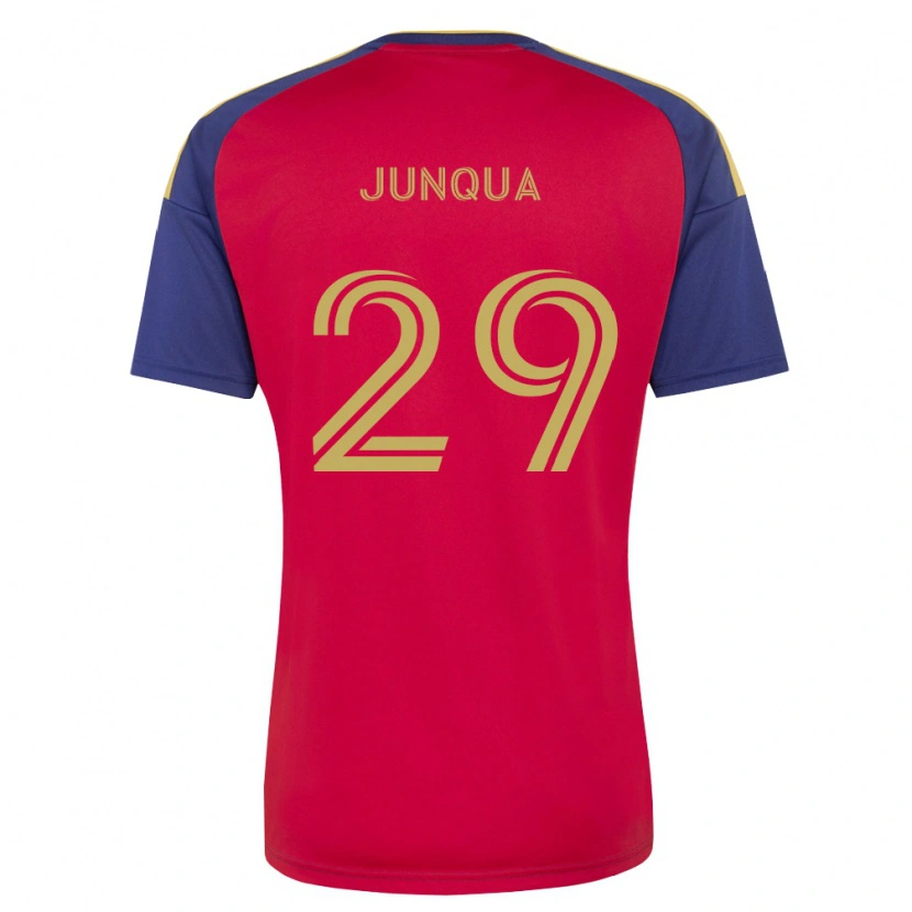 Danxen Damen Sam Junqua #29 Königsblau Braun Rot Heimtrikot Trikot 2026/27 T-Shirt Schweiz