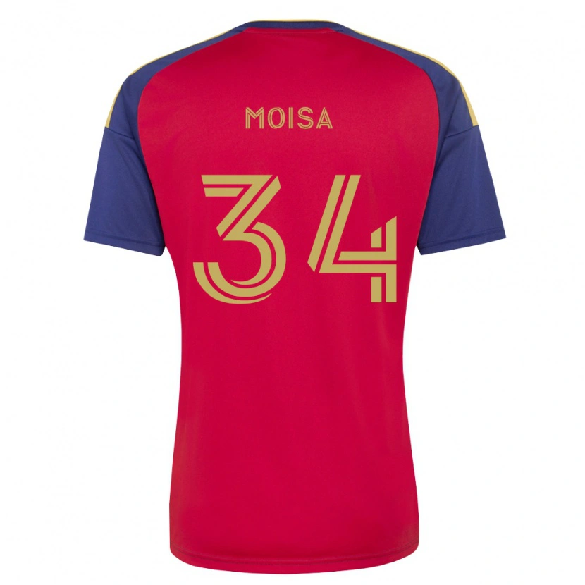 Danxen Damen Luca Moisa #34 Königsblau Braun Rot Heimtrikot Trikot 2026/27 T-Shirt Schweiz