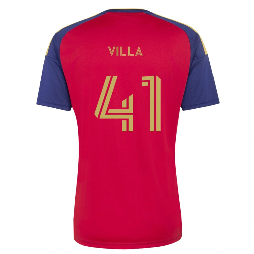 Danxen Damen Gio Villa #41 Königsblau Braun Rot Heimtrikot Trikot 2026/27 T-Shirt Schweiz