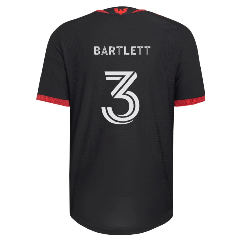 Danxen Damen Lucas Bartlett #3 Schwarz Weiß Rot Heimtrikot Trikot 2026/27 T-Shirt Schweiz