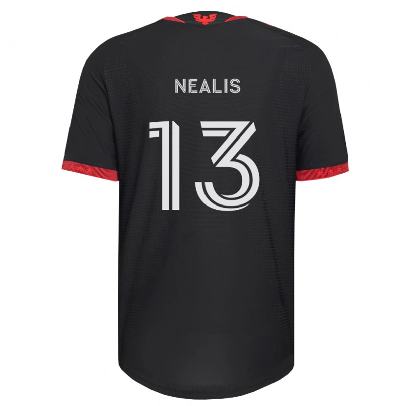 Danxen Damen Sean Nealis #13 Schwarz Weiß Rot Heimtrikot Trikot 2026/27 T-Shirt Schweiz