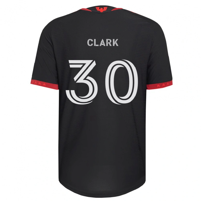 Danxen Damen Caden Clark #30 Schwarz Weiß Rot Heimtrikot Trikot 2026/27 T-Shirt Schweiz