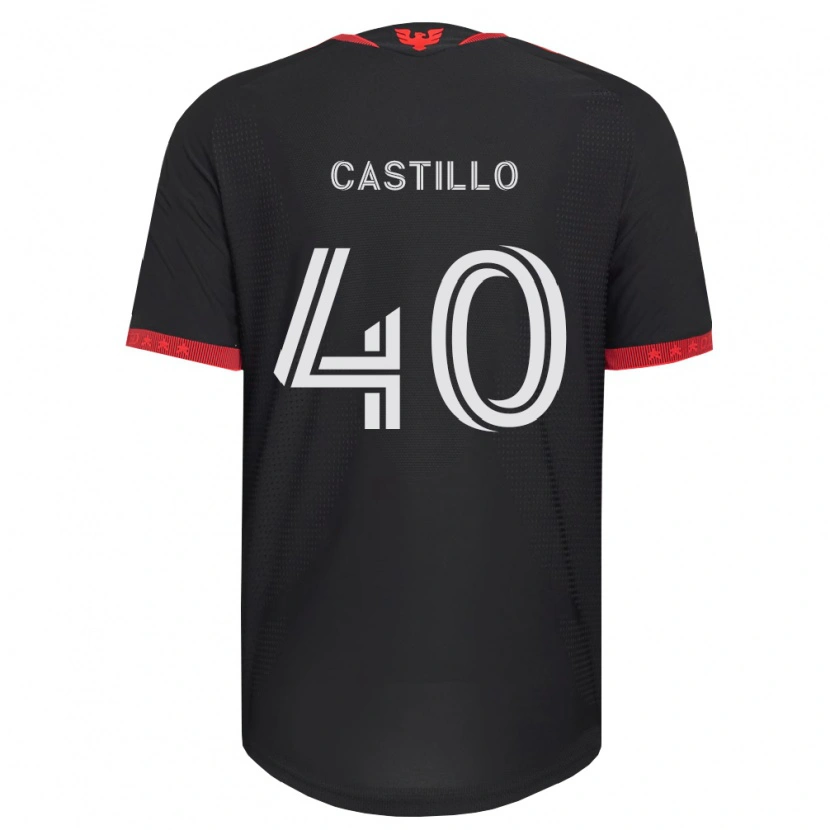 Danxen Damen Kamil Castillo #40 Schwarz Weiß Rot Heimtrikot Trikot 2026/27 T-Shirt Schweiz