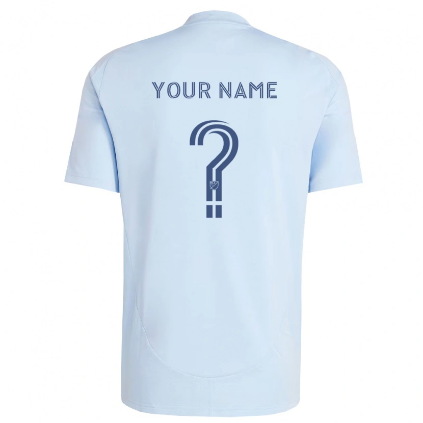 Danxen Damen Ihren Namen #0 Hellblau Hellgrau Heimtrikot Trikot 2026/27 T-Shirt Schweiz