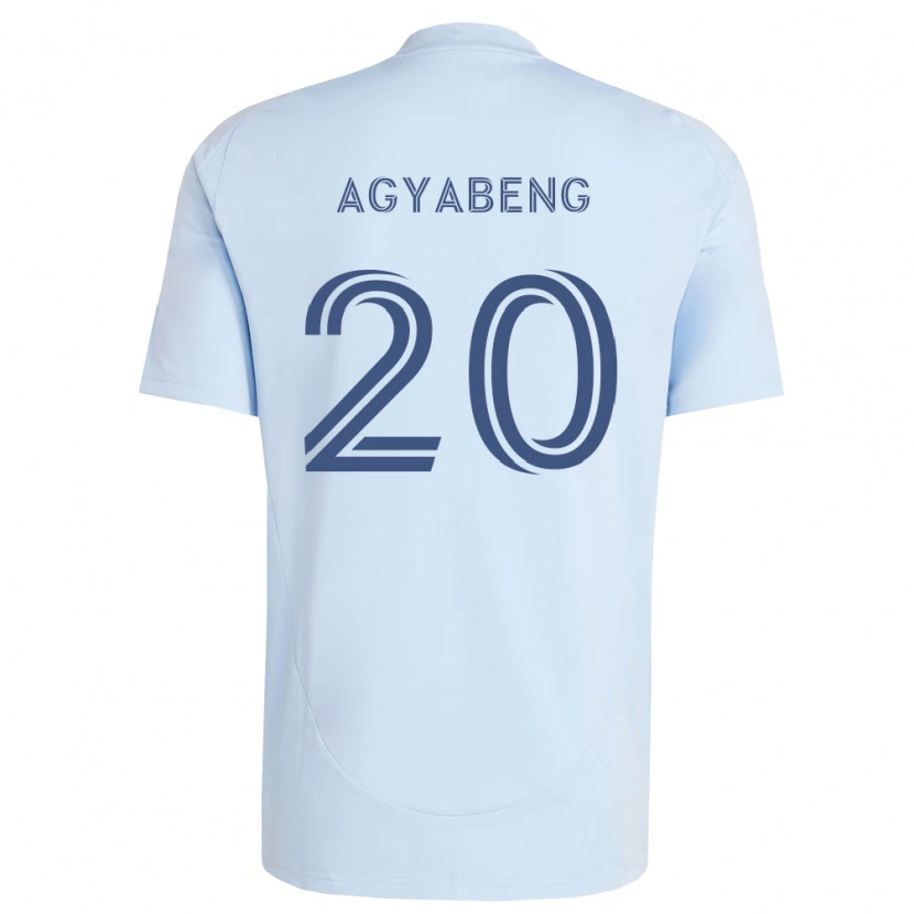 Danxen Damen Kwaku Agyabeng #20 Hellblau Hellgrau Heimtrikot Trikot 2026/27 T-Shirt Schweiz