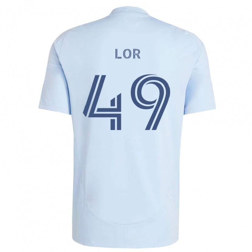 Danxen Damen Troy Lor #49 Hellblau Hellgrau Heimtrikot Trikot 2026/27 T-Shirt Schweiz