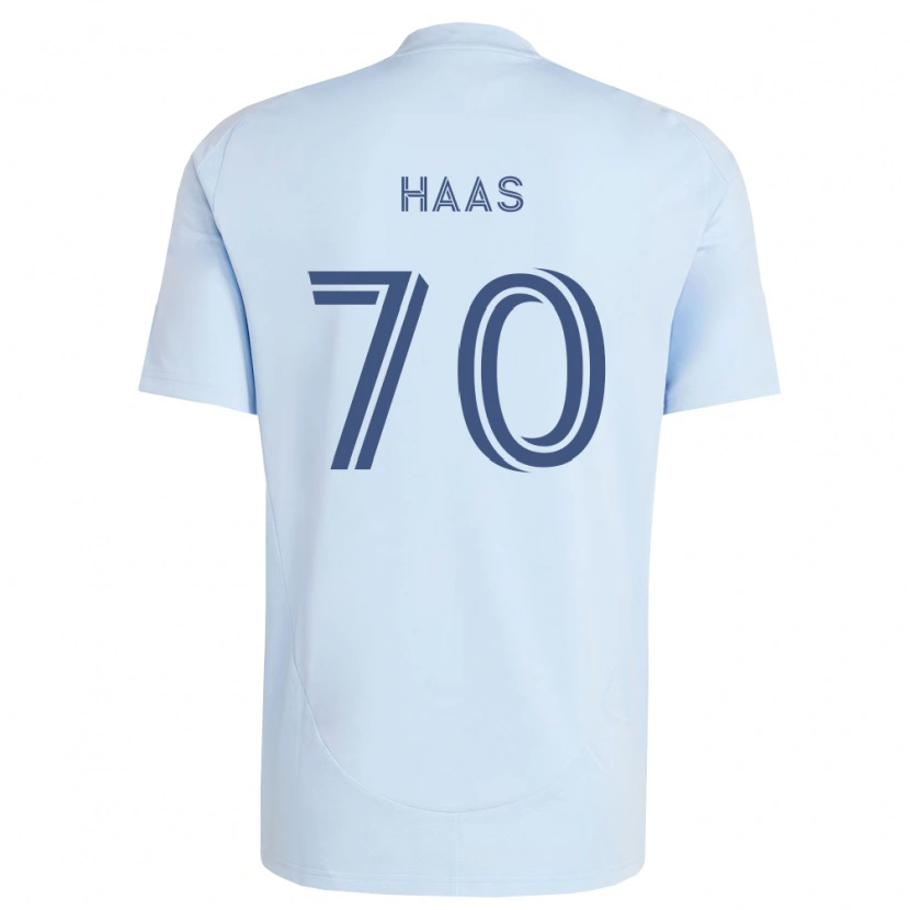 Danxen Damen Ty Haas #70 Hellblau Hellgrau Heimtrikot Trikot 2026/27 T-Shirt Schweiz