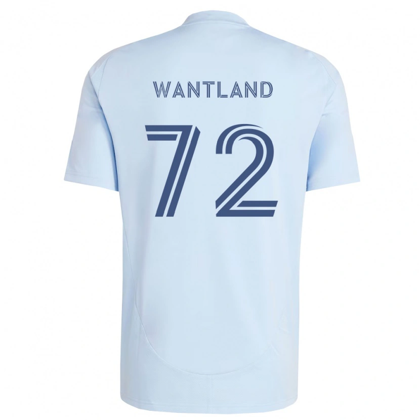 Danxen Damen Zane Wantland #72 Hellblau Hellgrau Heimtrikot Trikot 2026/27 T-Shirt Schweiz