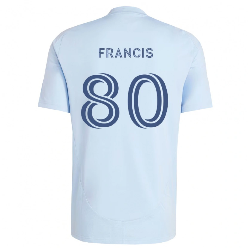 Danxen Damen Makhi Francis #80 Hellblau Hellgrau Heimtrikot Trikot 2026/27 T-Shirt Schweiz