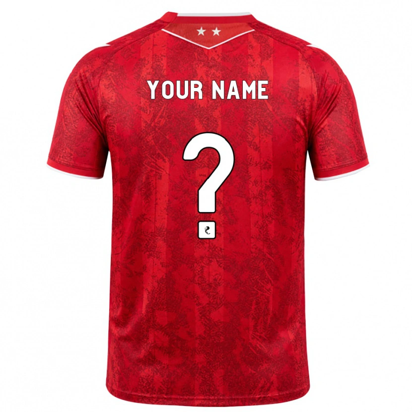 Danxen Damen Ihren Namen #0 Rot Weiß Heimtrikot Trikot 2026/27 T-Shirt Schweiz