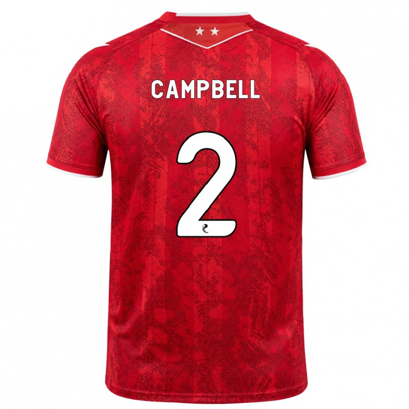Danxen Damen Loren Campbell #2 Rot Weiß Heimtrikot Trikot 2026/27 T-Shirt Schweiz