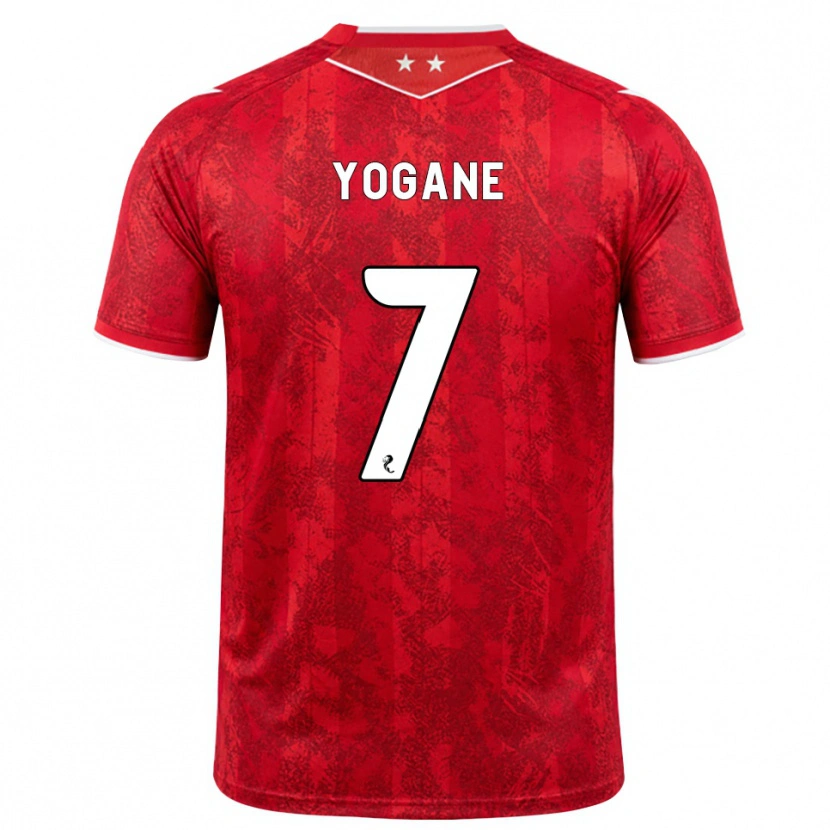 Danxen Damen Tony Yogane #7 Rot Weiß Heimtrikot Trikot 2026/27 T-Shirt Schweiz