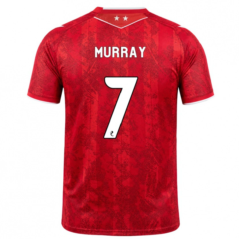Danxen Damen Phoebe Murray #7 Rot Weiß Heimtrikot Trikot 2026/27 T-Shirt Schweiz