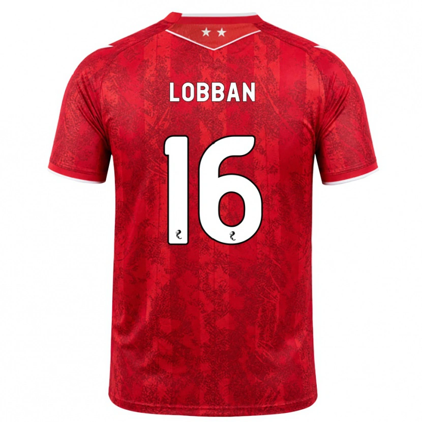 Danxen Damen Dylan Lobban #16 Rot Weiß Heimtrikot Trikot 2026/27 T-Shirt Schweiz